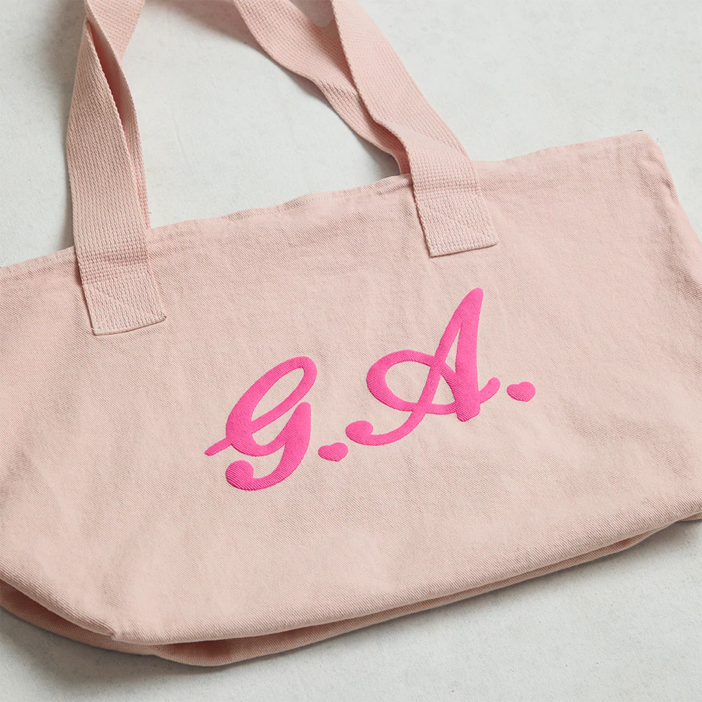 G.A. Light Pink Tote Bag - Image 3