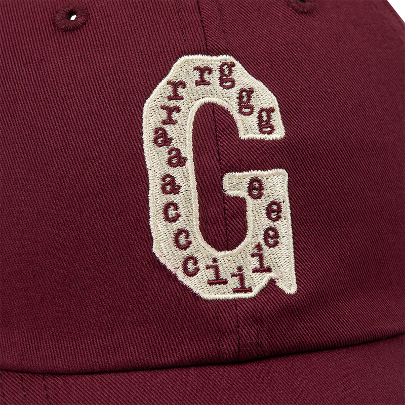 G Abrams Maroon Adjustable Hat - Image 5