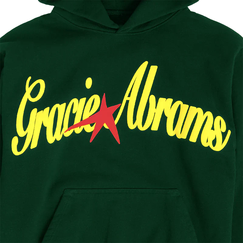 Gracie Abrams Green Star Hoodie - Image 3