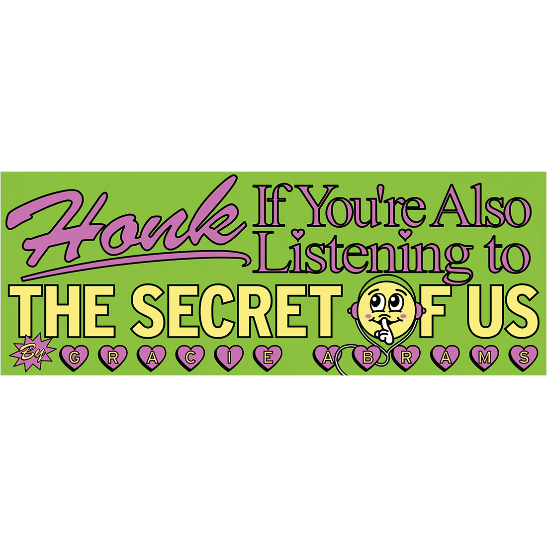 The Secret of Us Bumper Sticker Set-of-4 - Image 4